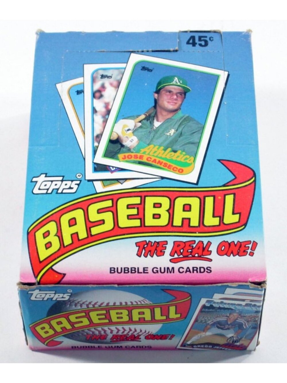 Vintage 1989 Baseball Card Box - 36 Packs, Rare Collectible Sports Cards